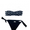 immagine 1 di Bikini fascia bianco-nero